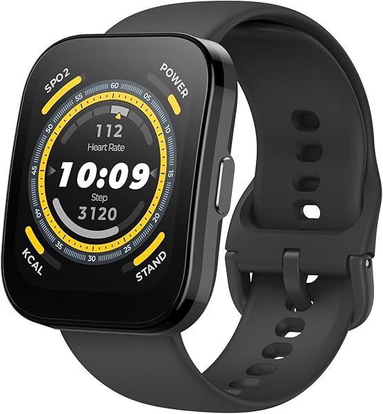 Amazfit Bip 5 Smartwatch 46mm com GPS, Alexa e Chamadas Bluetooth (Preto)
