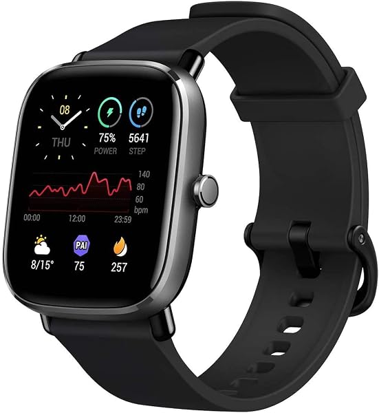 Amazfit GTS 2 Mini Smartwatch com GPS, Monitor Cardíaco e SpO2 (1.55 AMOLED)
