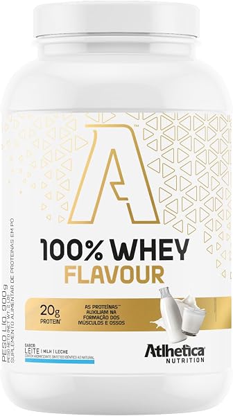 Atlhetica Nutrition 100% Whey Flavour 900g Leite