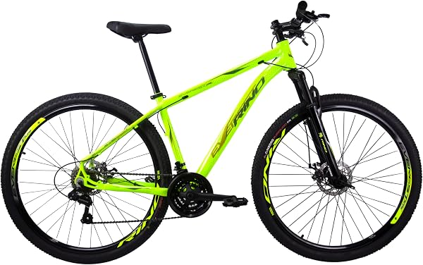 Bicicleta Aro 29 Rino Everest 24v Freio a Disco, Câmbios Shimano TZ, Rapid Fire