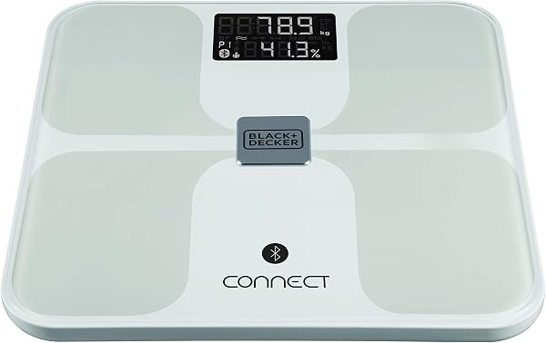 BLACK+DECKER BK75 Balança Corporal Digital com Bluetooth e Bioimpedância