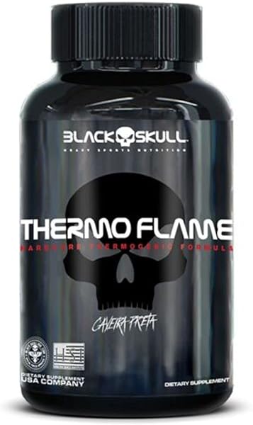 Black Skull Thermo Flame 120 Tablets (Termogênico)
