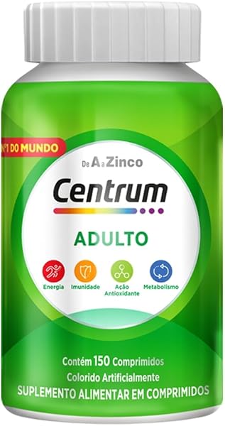 Centrum Adulto Multivitamínico Diário A a Z - 150 Comprimidos