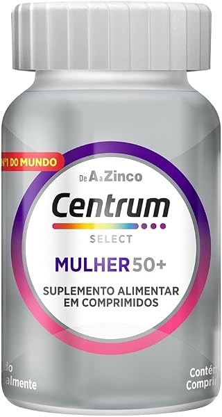 Centrum Select Mulher 50 Mais Multivitamínico - 60 Comprimidos
