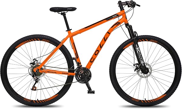 Colli Bike Bicicleta Athena Aro 29, Freios a Disco Dianteiro e Traseiro, 36 Raias, 21 Marchas, Suspensão Dianteira