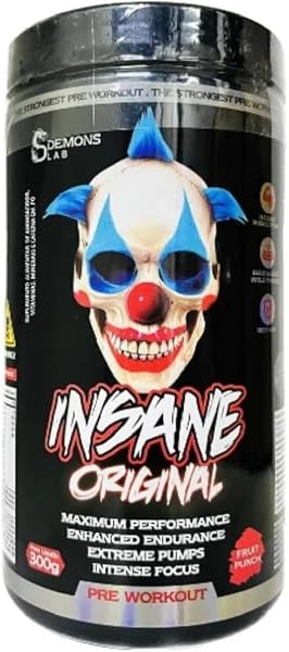 Demons Lab Insane Original Pré-Treino 300g (Fruit Punch)