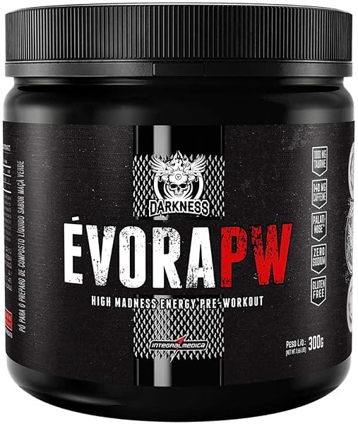 Évora PW Pré-Treino 300g - Integralmédica Darkness (Maçã Verde)