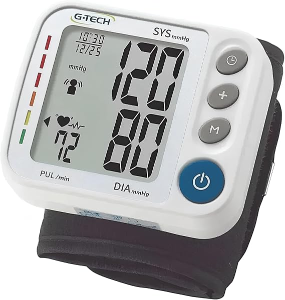 G-Tech Aparelho de Pressão Digital de Pulso GP400 (Branca)