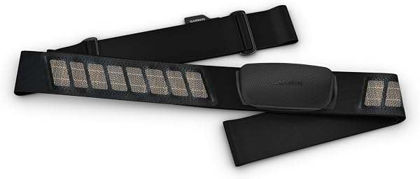 Garmin HRM-Dual Cinta de Monitoramento Cardíaco ANT+ e Bluetooth (Preto)