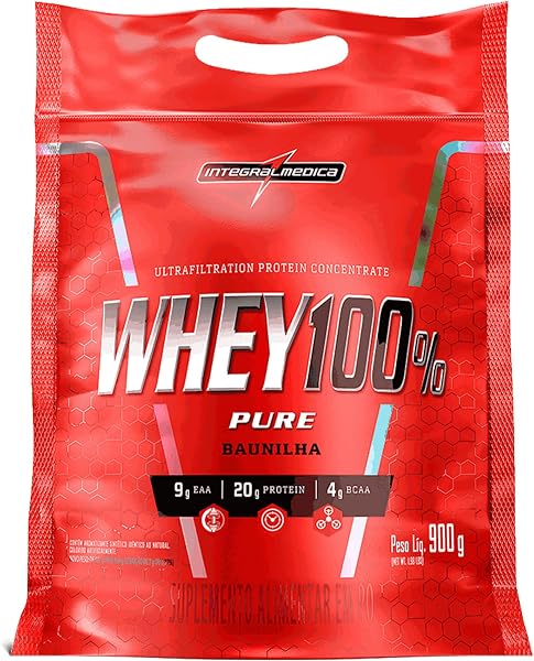 Integralmedica Whey 100% Pure 900g Baunilha