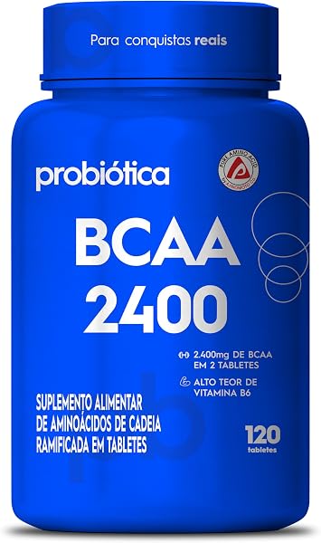 Probiótica BCAA 2400 - 120 Tabletes
