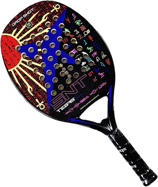 Raquete de Beach Tennis Drop Shot Tebas Blue BT