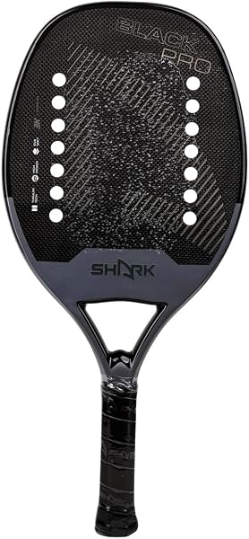 Raquete de Beach Tennis Shark Black Pro 2025