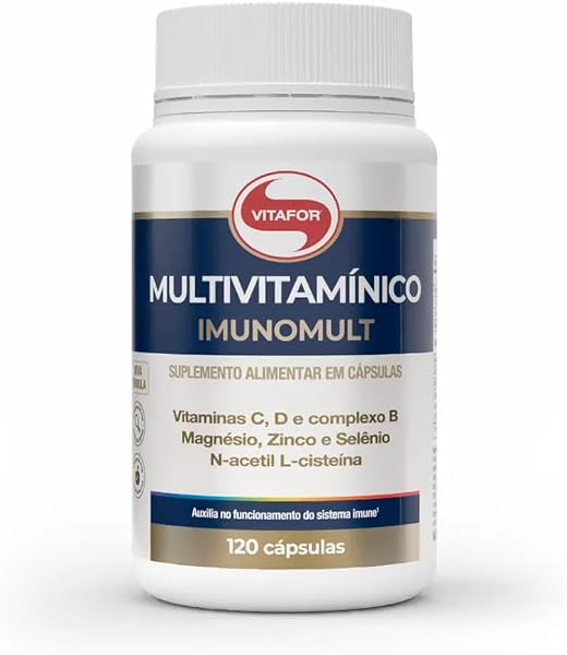 Vitafor Imunomult Multivitamínico - 120 Cápsulas